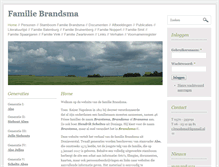 Tablet Screenshot of familie-brandsma.nl